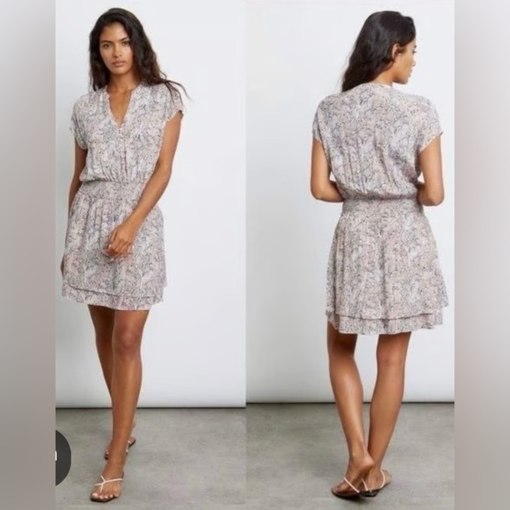 Rails Karla Watercolor Snake Mini Dress